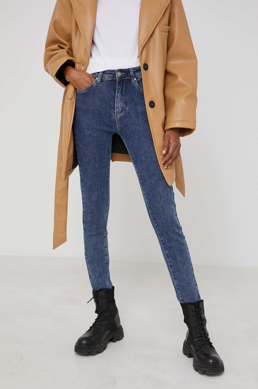 Answear Lab jeansi Push Up femei, medium waist