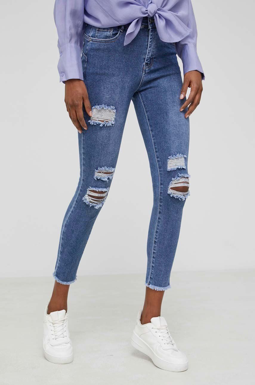 Answear Lab jeansi Push-up femei, medium waist