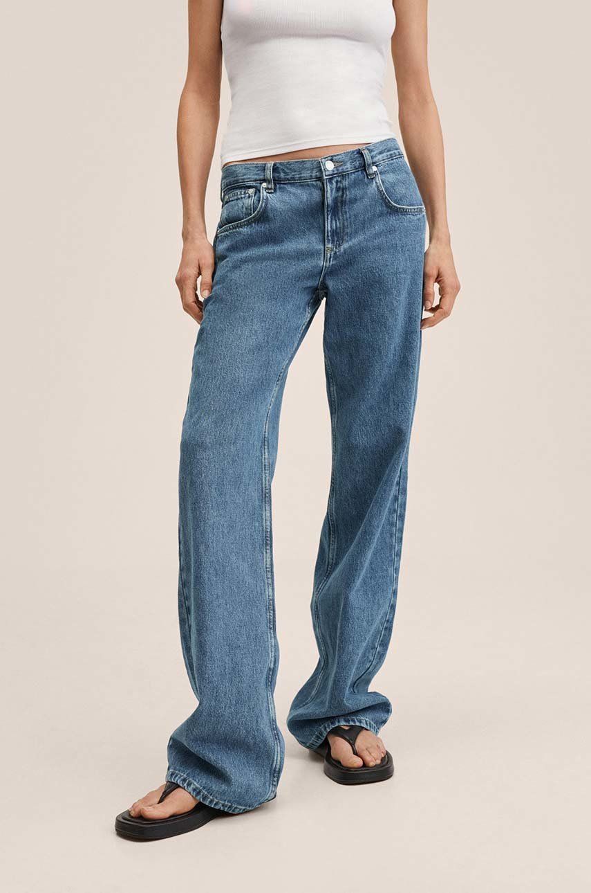 Mango jeansi Eloise femei , medium waist