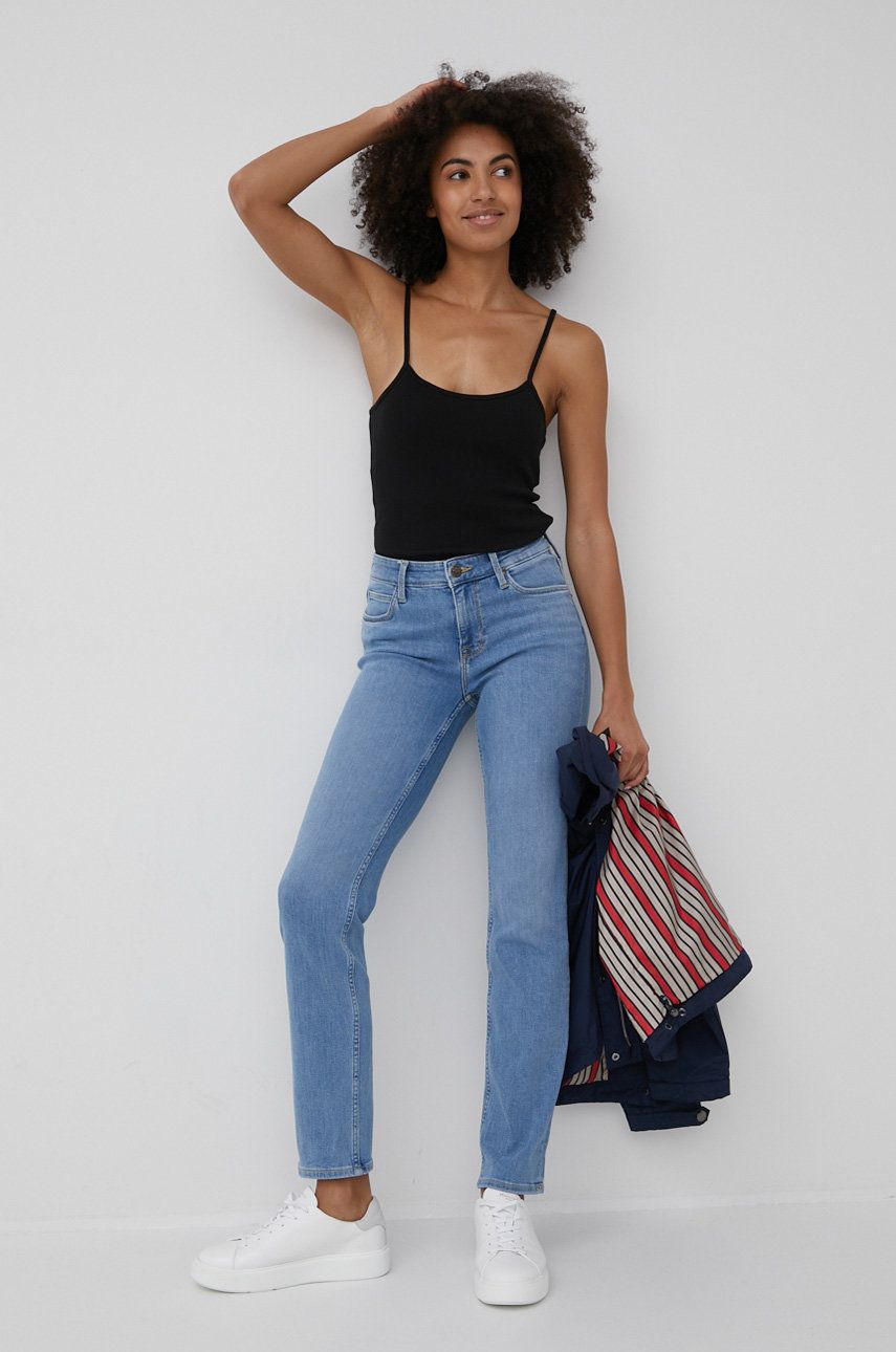 Lee jeansi Marion Straight Mid Charly femei , medium waist