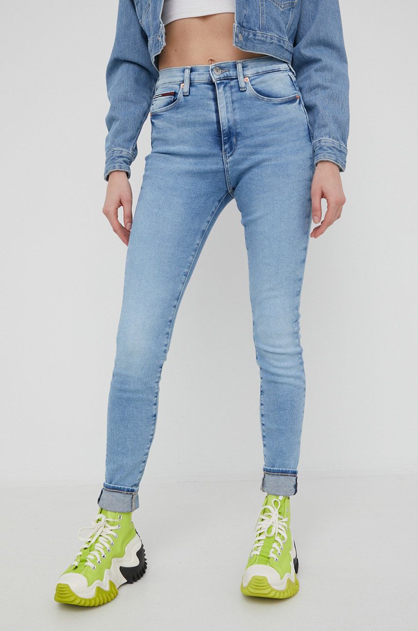 Tommy Jeans jeansi Sylvia Bf1232 femei , high waist
