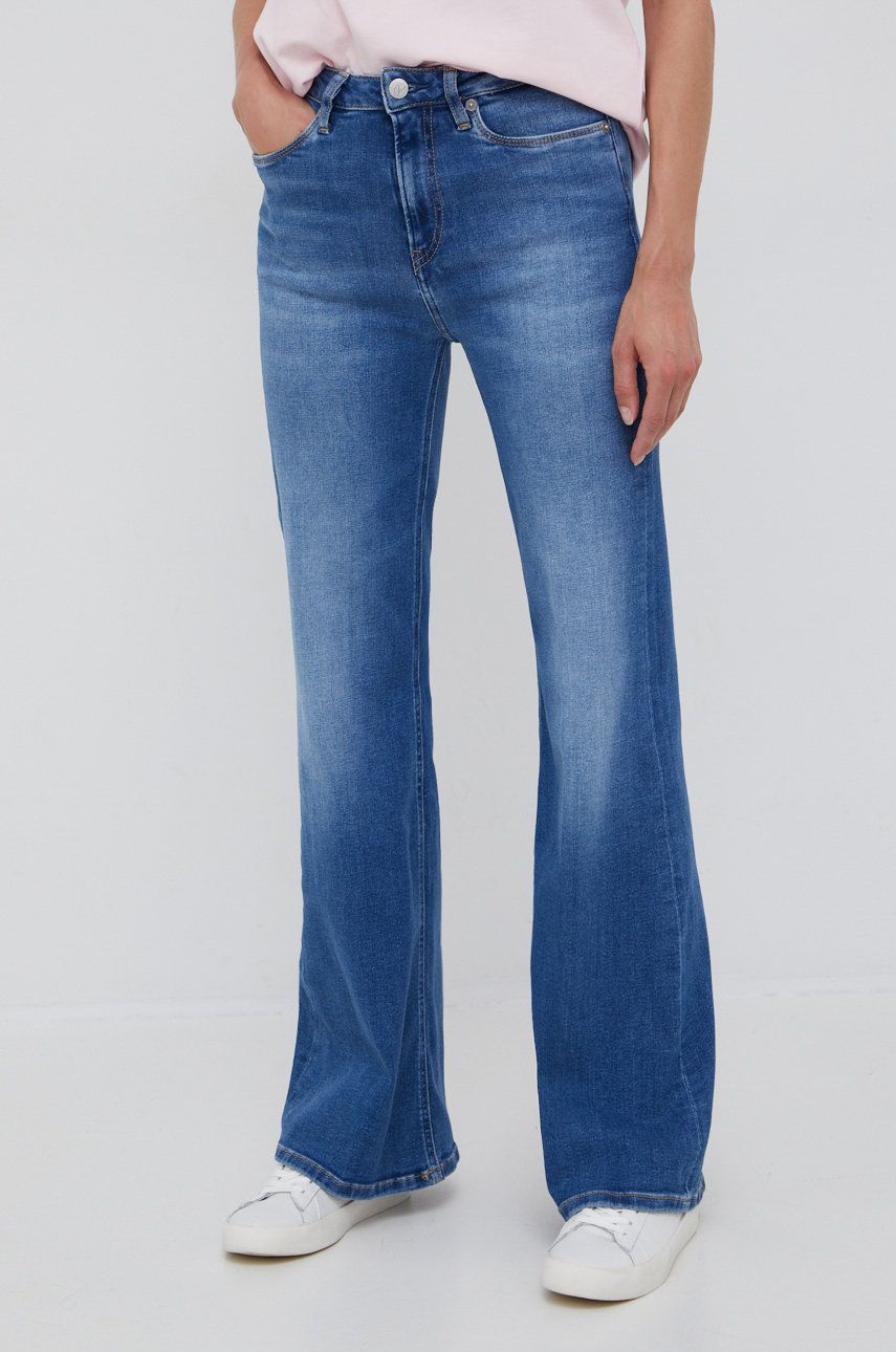 Pepe Jeans jeansi femei , high waist