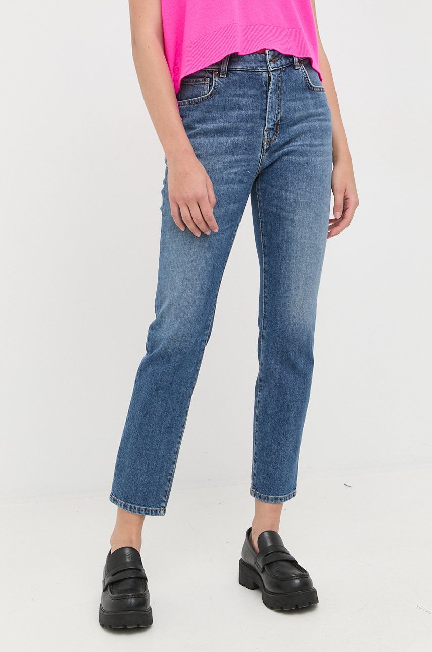 Weekend Max Mara jeansi femei , high waist