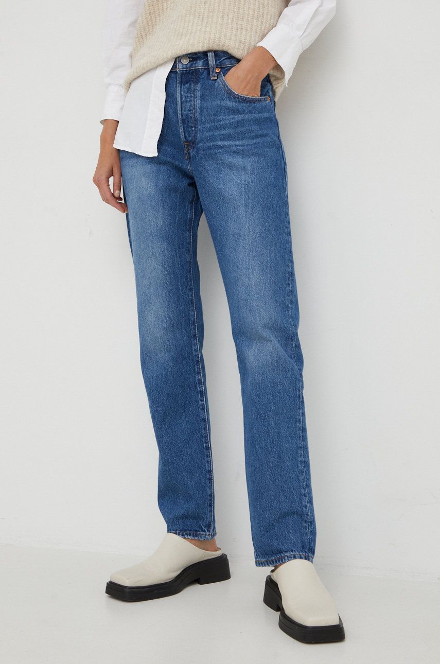 Levi’s jeansi 501 Jeans femei , high waist