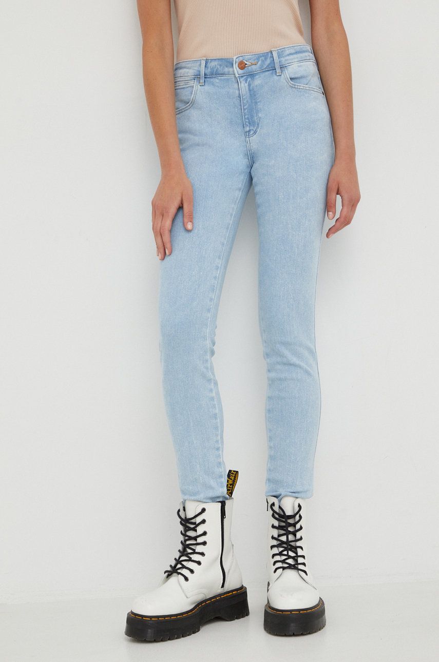 Wrangler jeansi Skinny Let It Go femei , medium waist