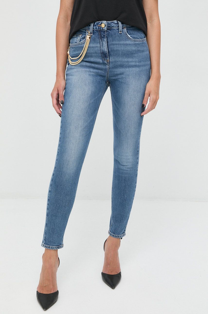 Elisabetta Franchi jeansi femei , medium waist