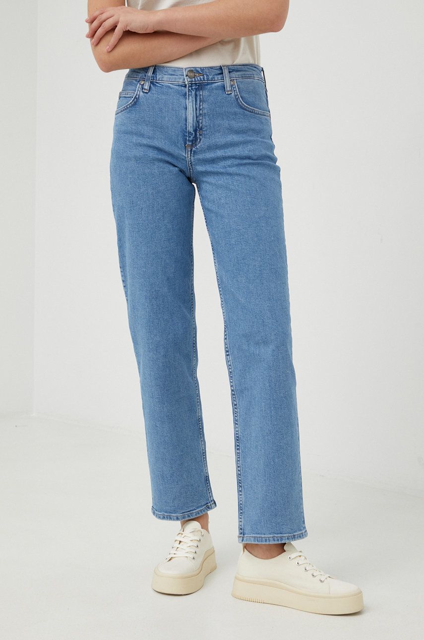 Lee jeansi Jane Partly Cloudy femei , medium waist
