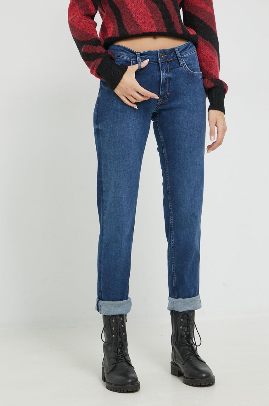 Cross Jeans jeansi Rosaline femei , high waist