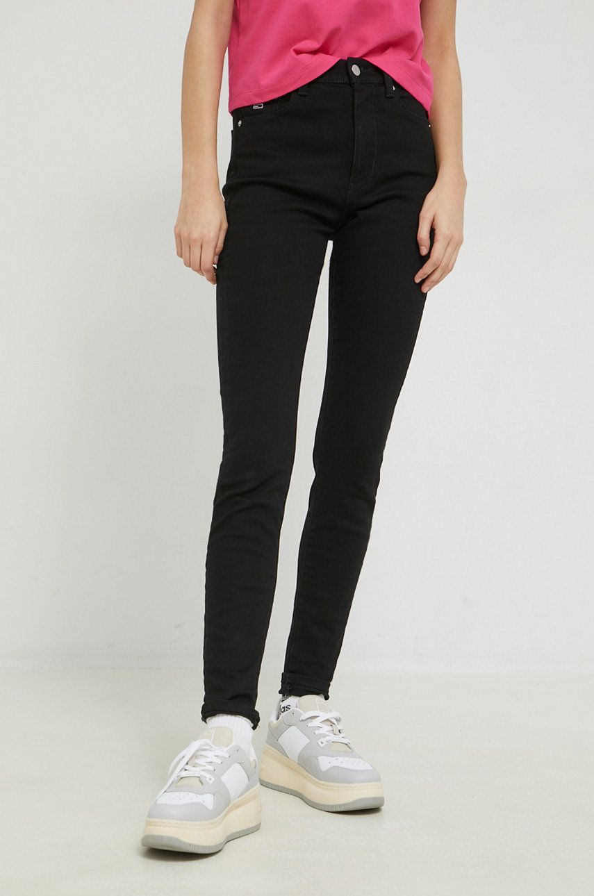Tommy Jeans jeansi sylvia femei high waist