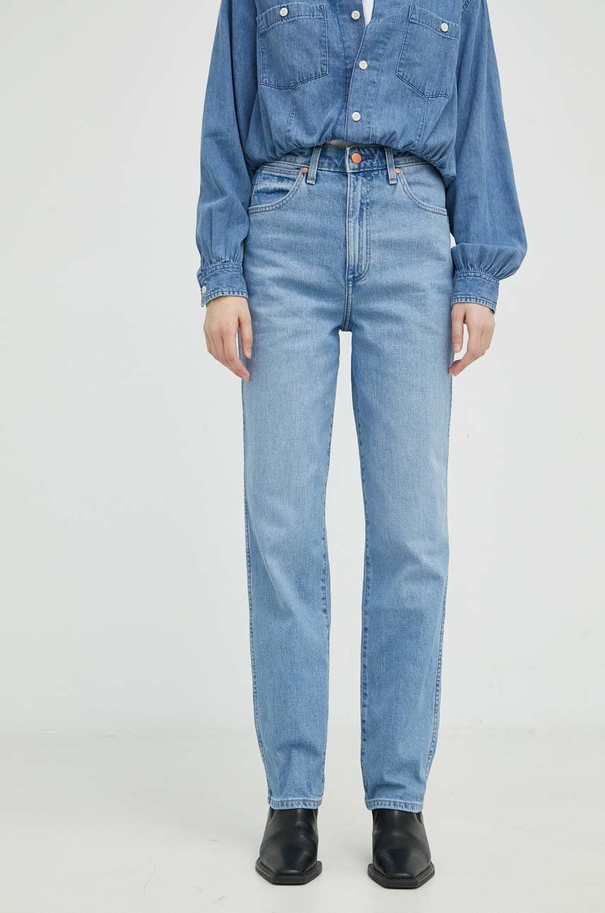 Wrangler jeansi Mom Straight Rhea femei , high waist