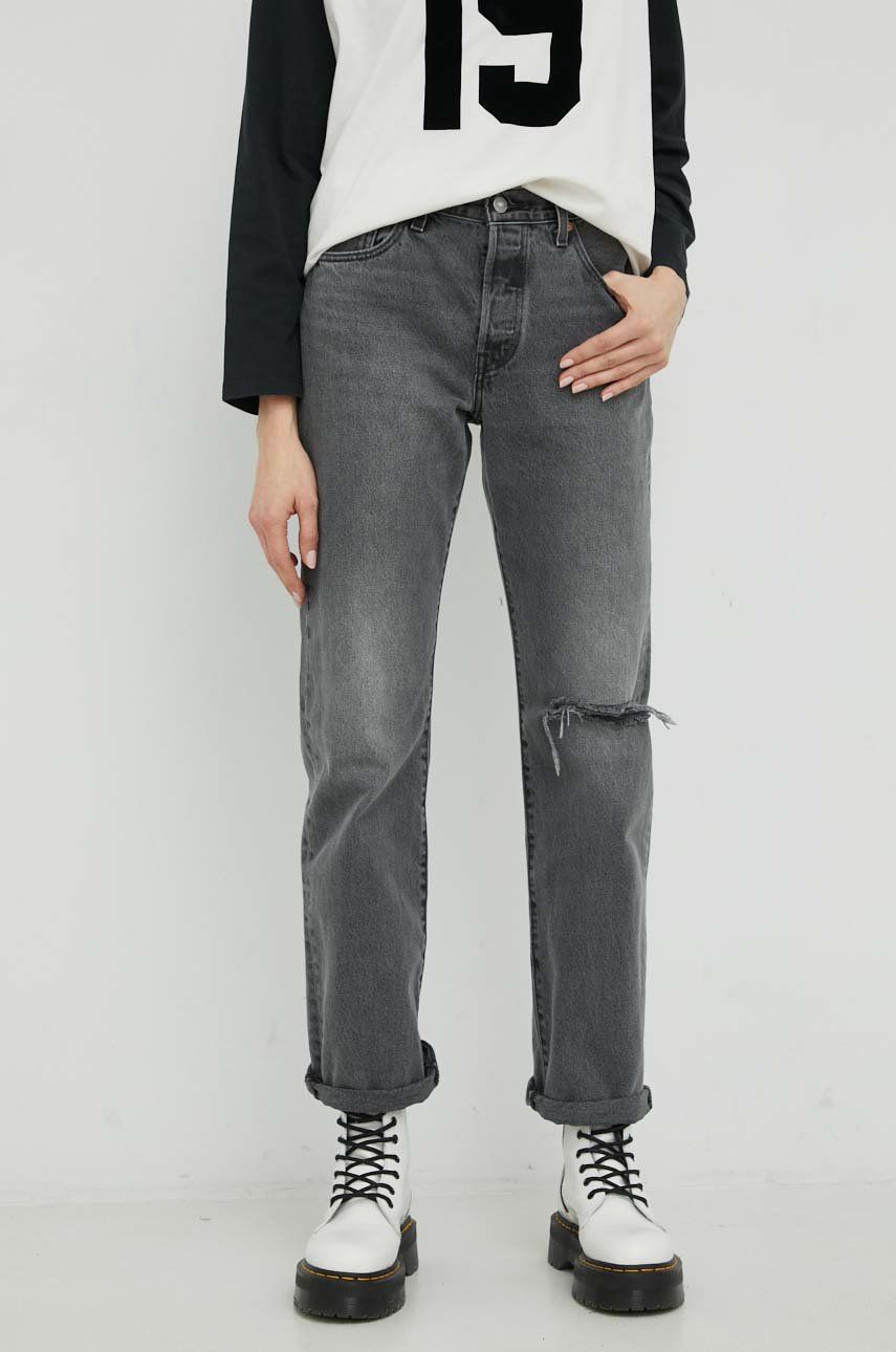 Levi’s jeansi 501 femei high waist
