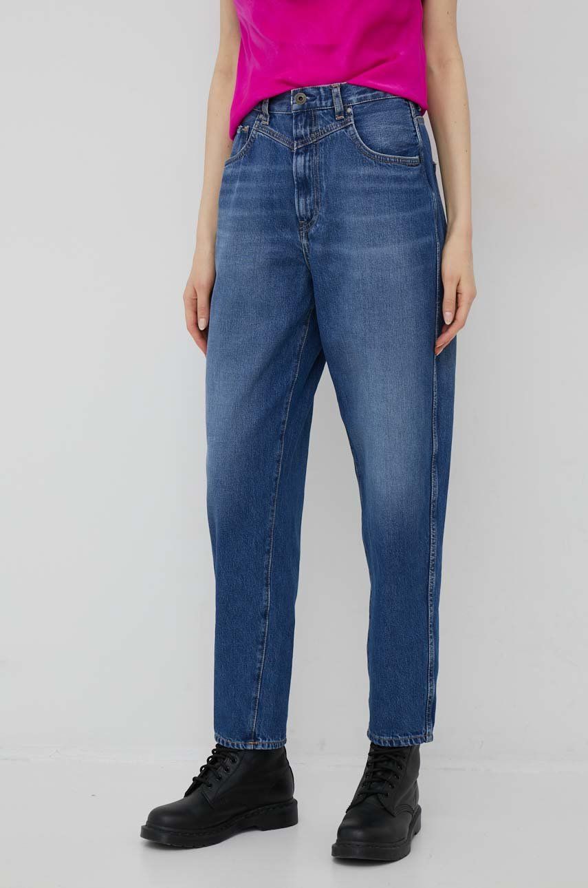 Pepe Jeans jeansi Rachel femei high waist
