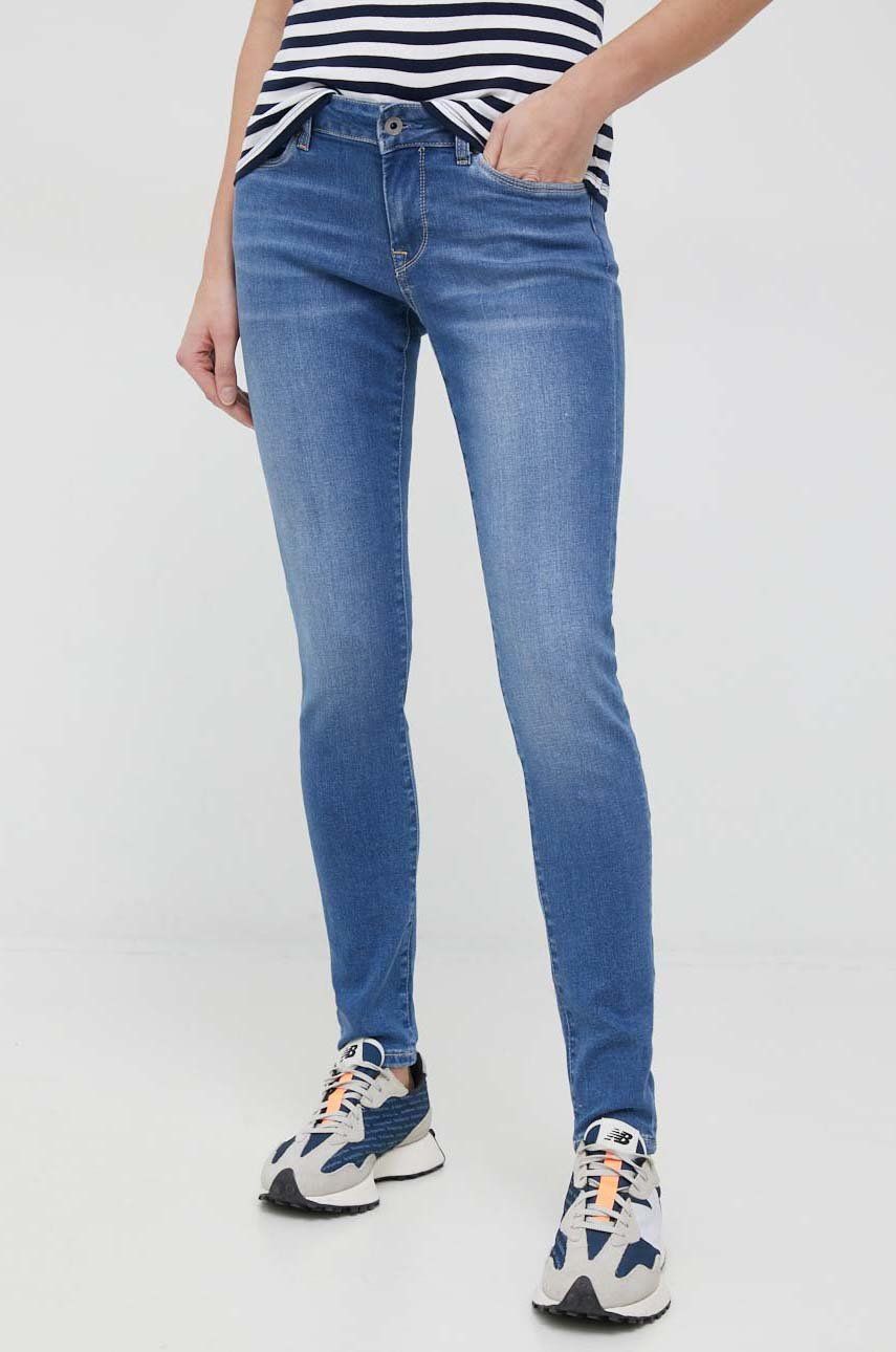 Pepe Jeans jeansi Soho femei medium waist