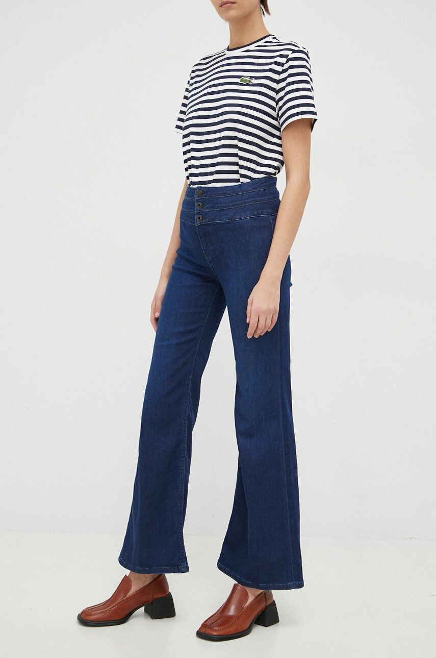 Pepe Jeans jeansi Willa Tripple femei high waist