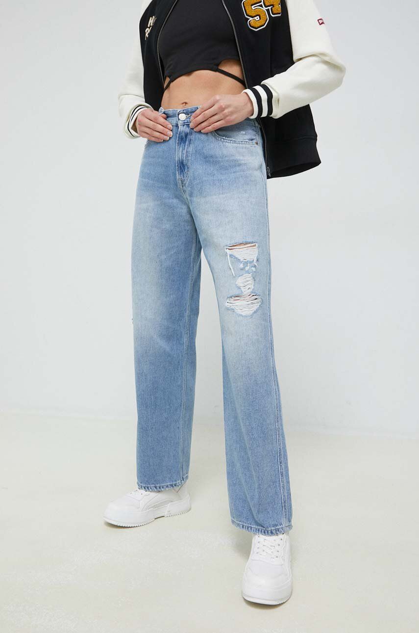 Tommy Jeans jeansi Betsy femei medium waist