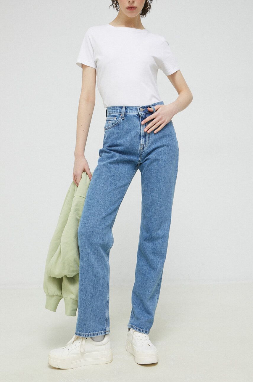 Tommy Jeans jeansi Julie femei high waist