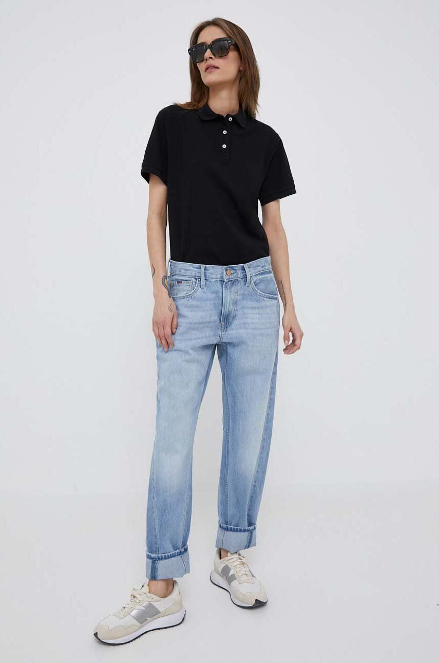 Pepe Jeans jeansi Darcy femei high waist