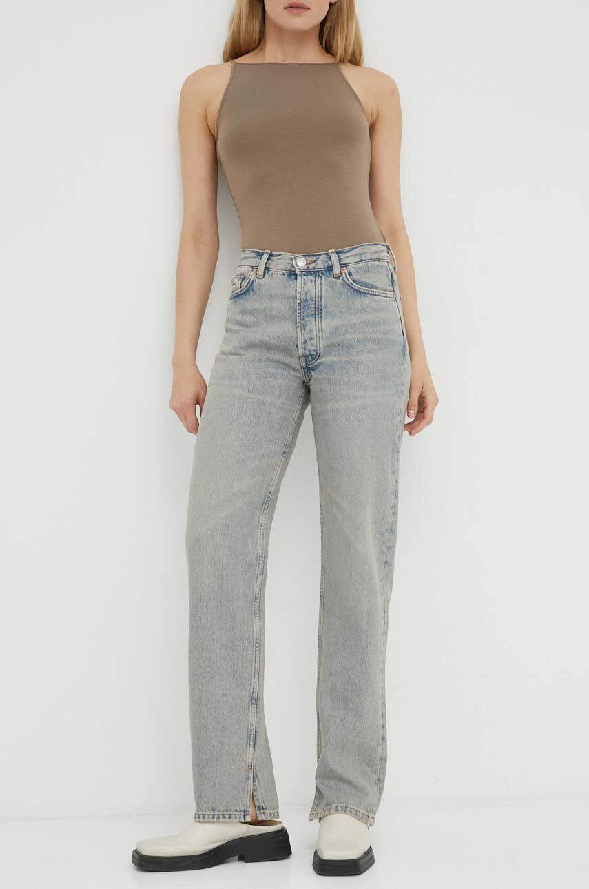 Samsoe Samsoe jeansi Susan femei high waist