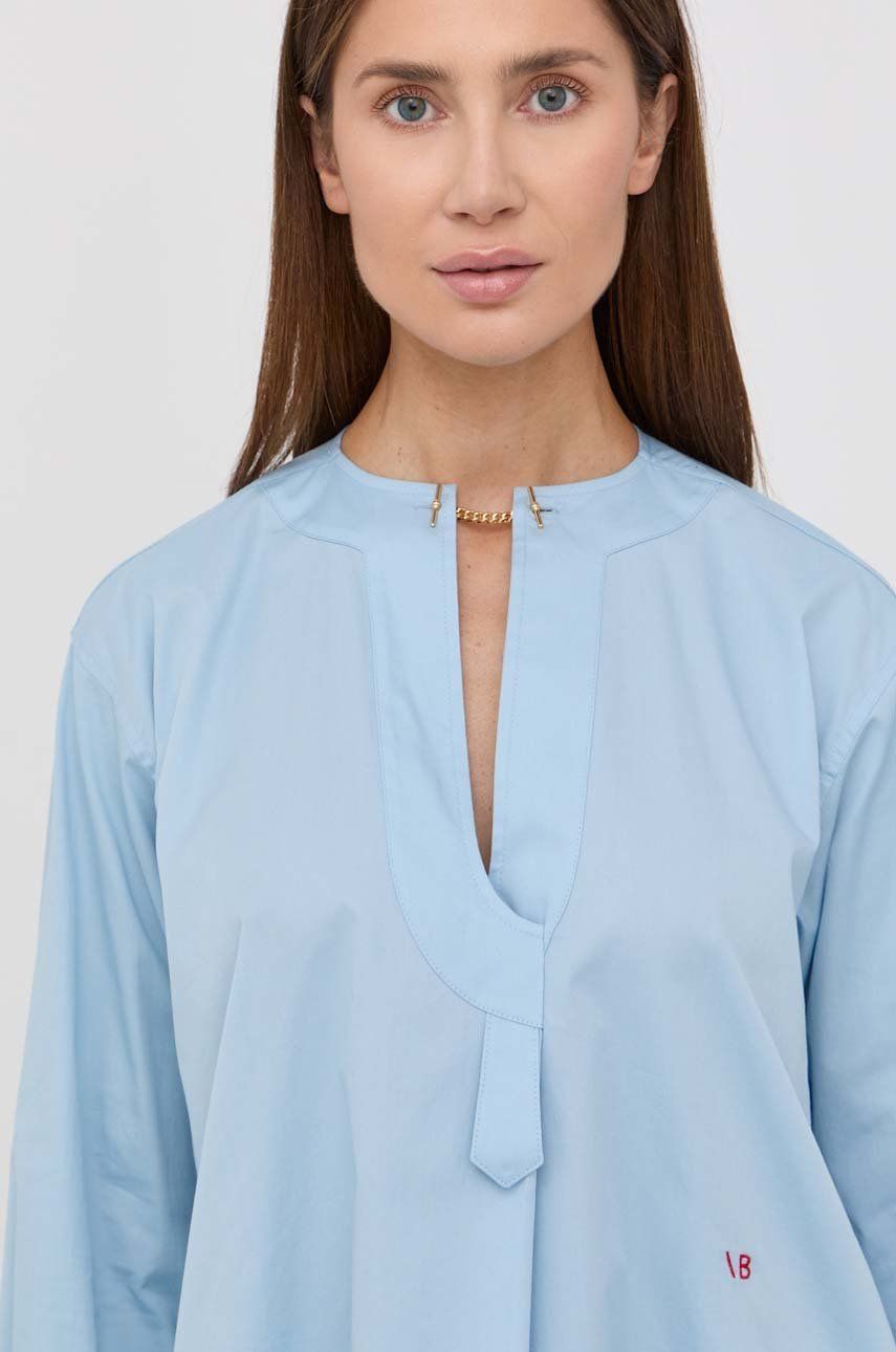 Victoria Beckham bluza din bumbac femei, neted