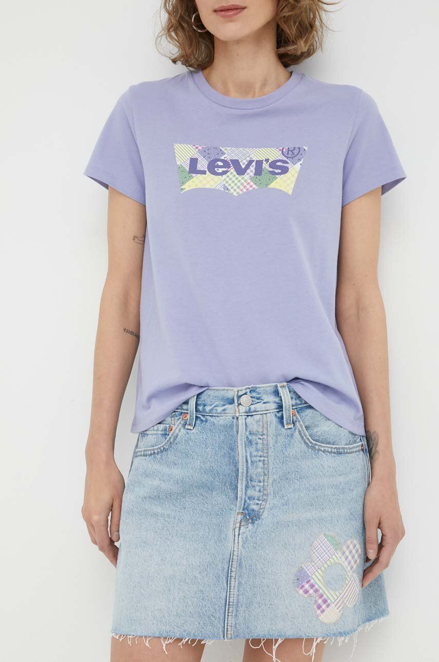 Levi’s fusta jeans mini, drept