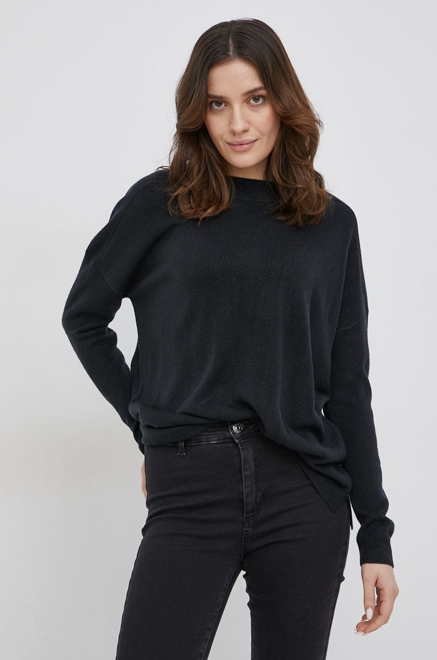 Only pulover femei, culoarea negru, light