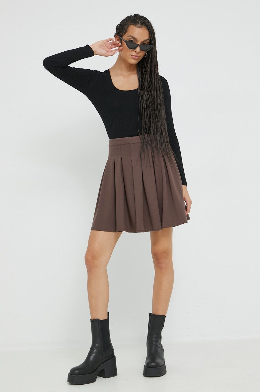 JDY pulover femei, culoarea negru, light
